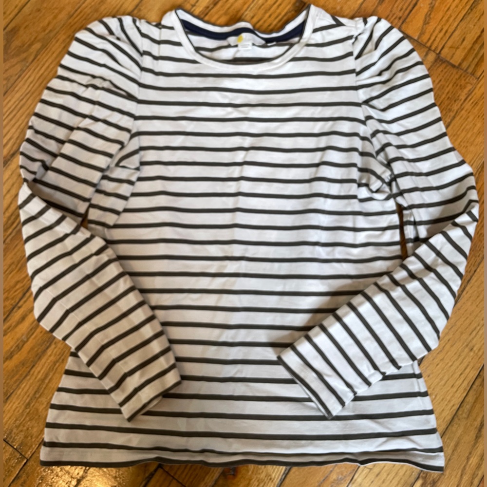 Boden long-sleeve stripe top